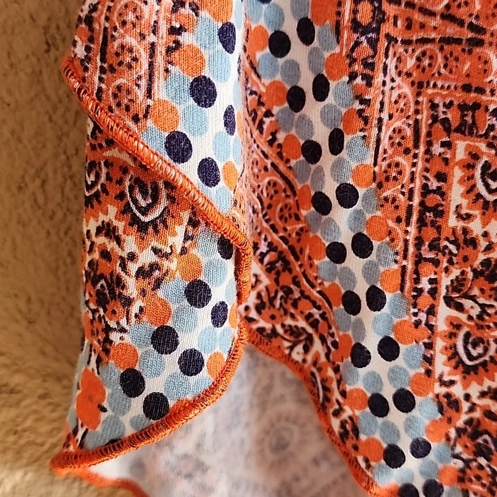 ANTHROPOLOGIE Smocked Short Set M Loungewear Pajamas Top High Waist Sleep Shorts - Picture 14 of 16